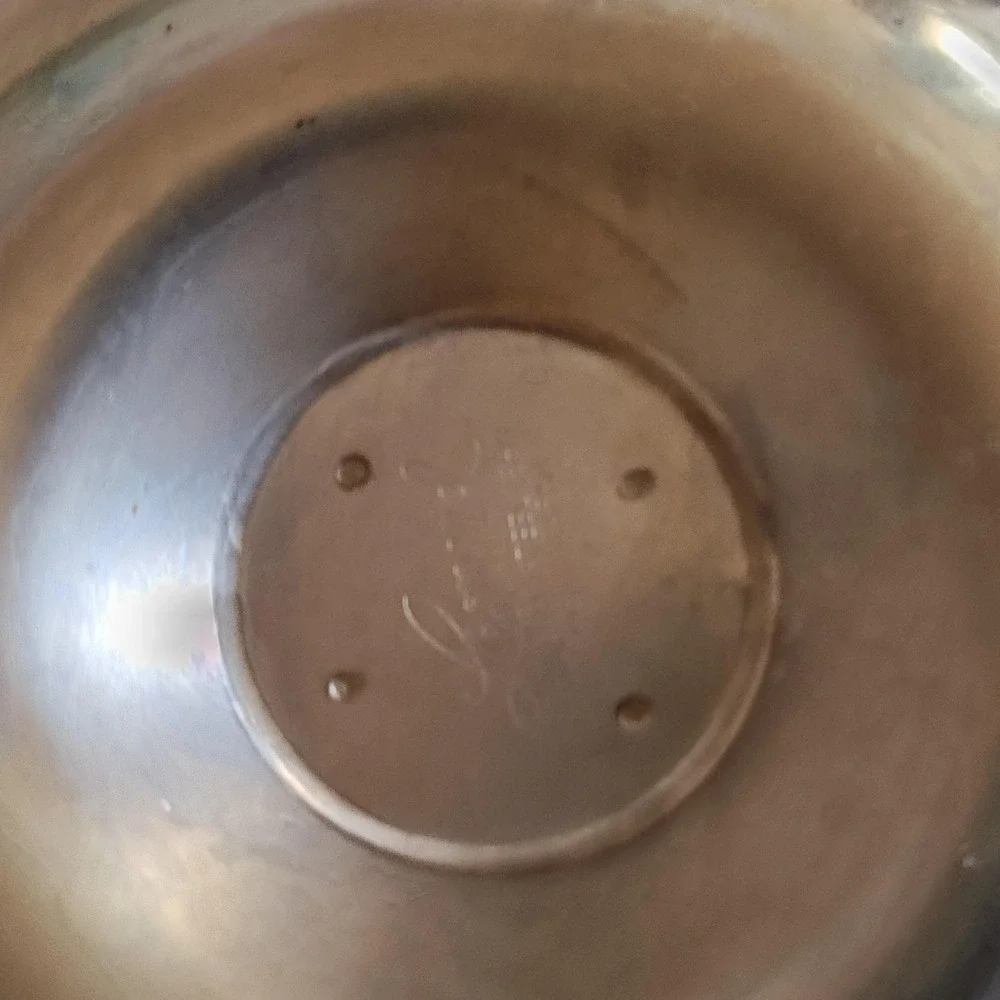 Vintage Kingsford Stainless Steel Dessert Bowls Set 2 Japan‎ Mid Century Modern